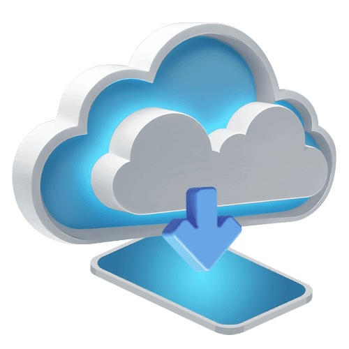 image icon cloud hover